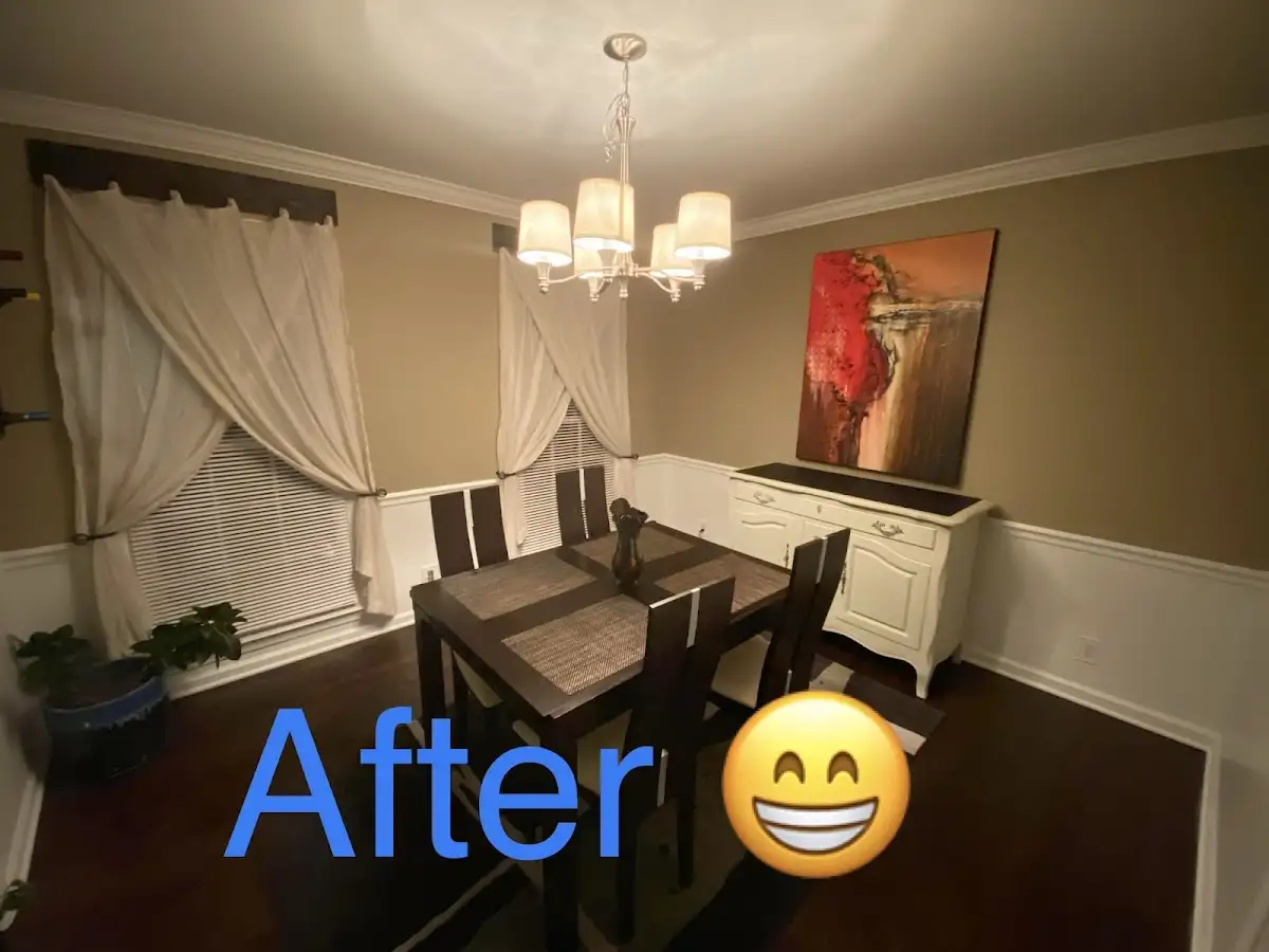 Professional dining room restoration after water damage in Westlake