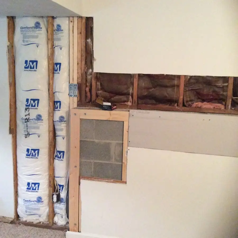Wall insulation replacement during Odor Removal & Deodorization in Westlake